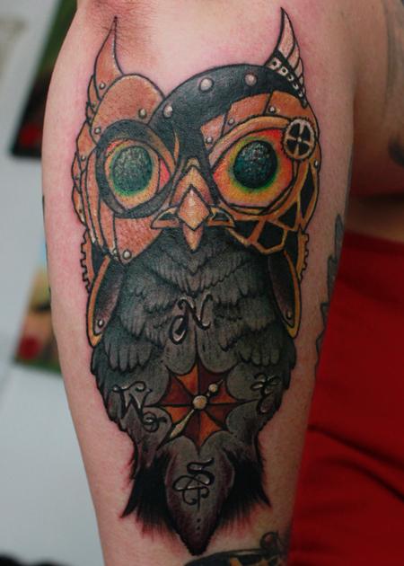 Tattoos - Zues the Owl - 116921